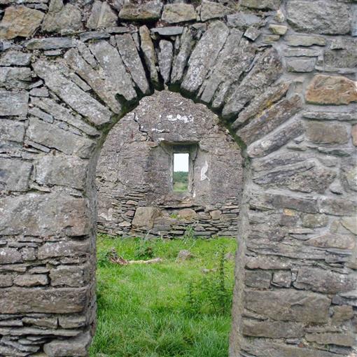 medieval Church entrance at Killiane